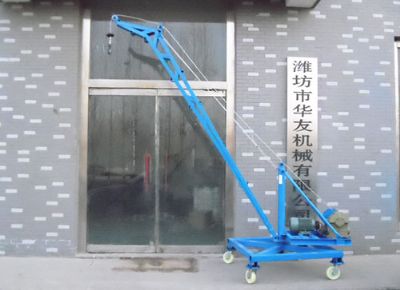 點(diǎn)擊查看詳細(xì)信息<br>標(biāo)題：魚(yú)塘車(chē)間碼頭等多用途吊機(jī)多種款式 閱讀次數(shù)：27634