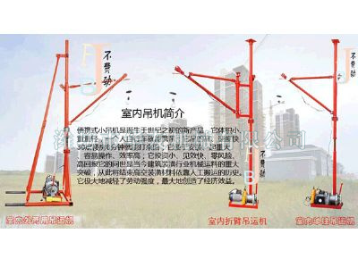 點擊查看詳細信息<br>標題：華友機械室內(nèi)外通用小吊機 閱讀次數(shù)：9042